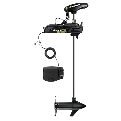Minn Kota PowerDrive Bow-Mount Electric Trolling Motor, 55 Lb. Thrust, 54 in. Shaft, Freshwater