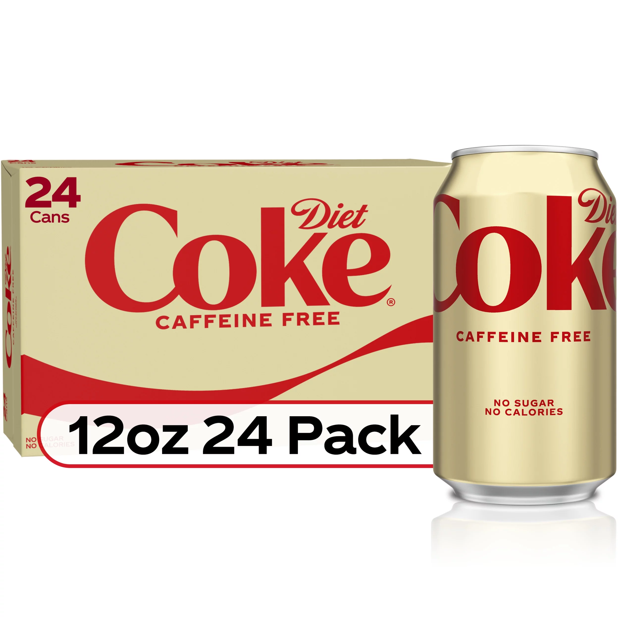 Diet Coke Caffeine Free 12oz Cans (Pack of 24)