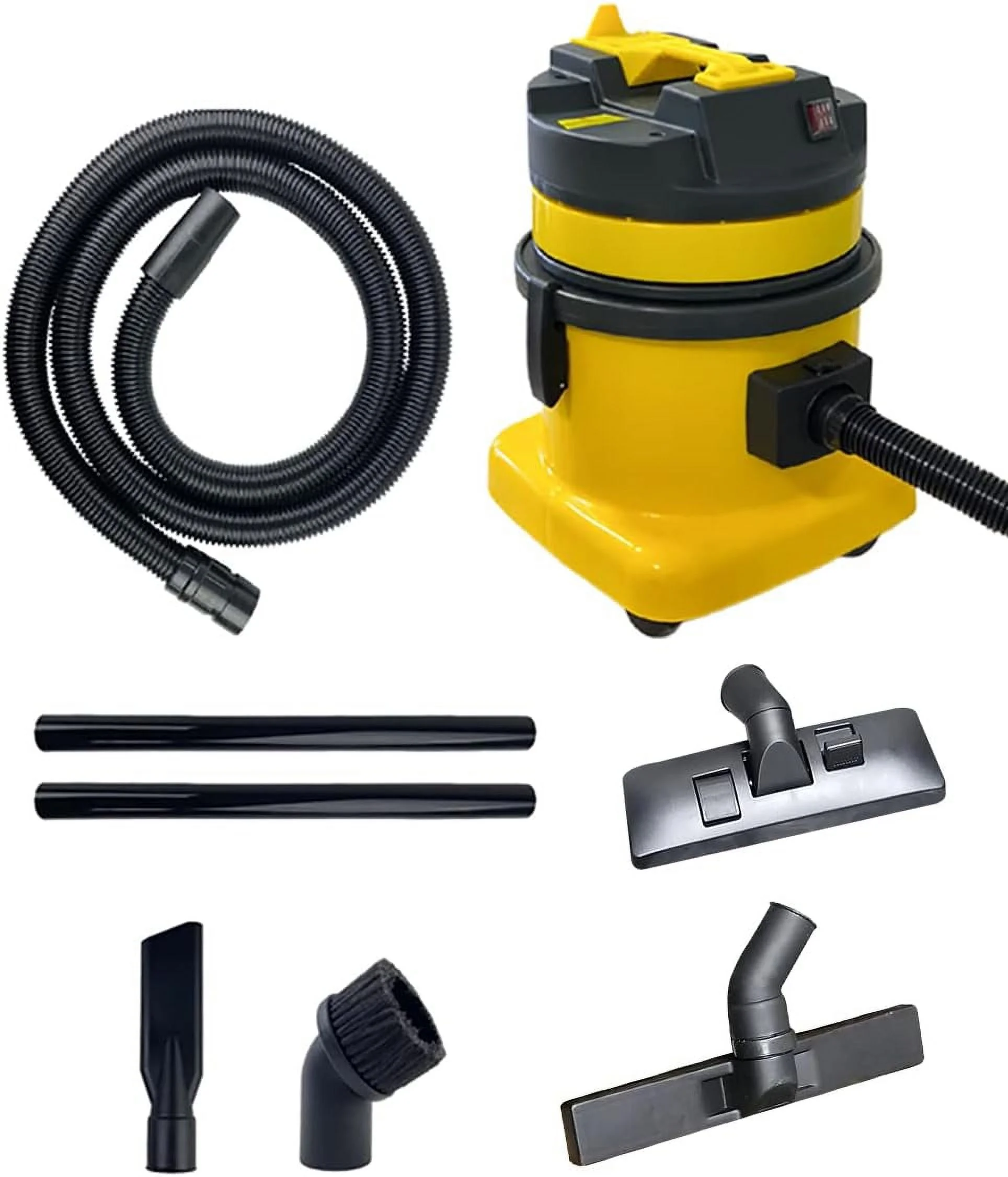 Wild Wet Dry Canister Vacuum & Window Blind Cleaner 4 Gal