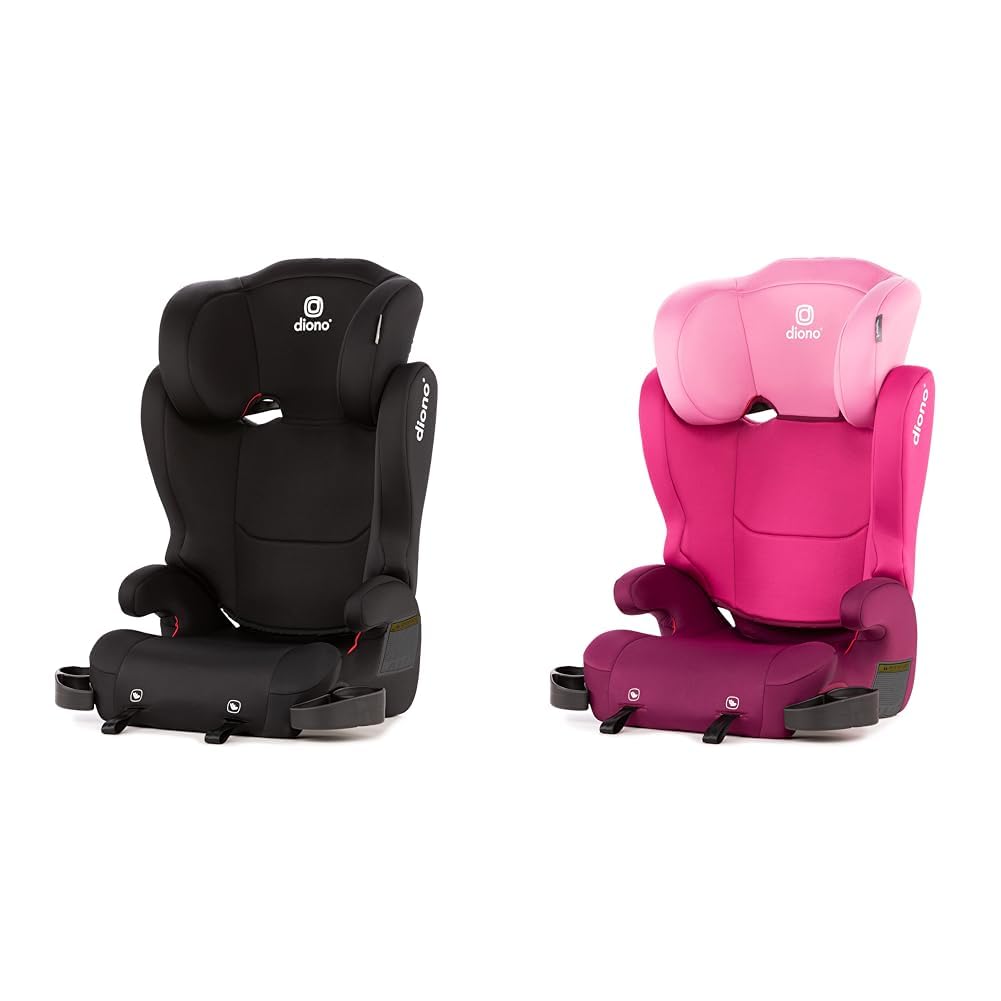 Diono Cambria 2 XL, Dual Latch Connectors, 2-in-1 Belt Positioning Booster Seat & Cambria 2 XL, Dual Latch Connectors, 2-in-1 Belt Positioning Booster Seat, High-Back to Backle