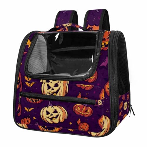 Halloween Pet Carrier Airline Approved Pet Carrier Bag Dog Carrier for Small Medium Cats Dogs Puppies Kitten
