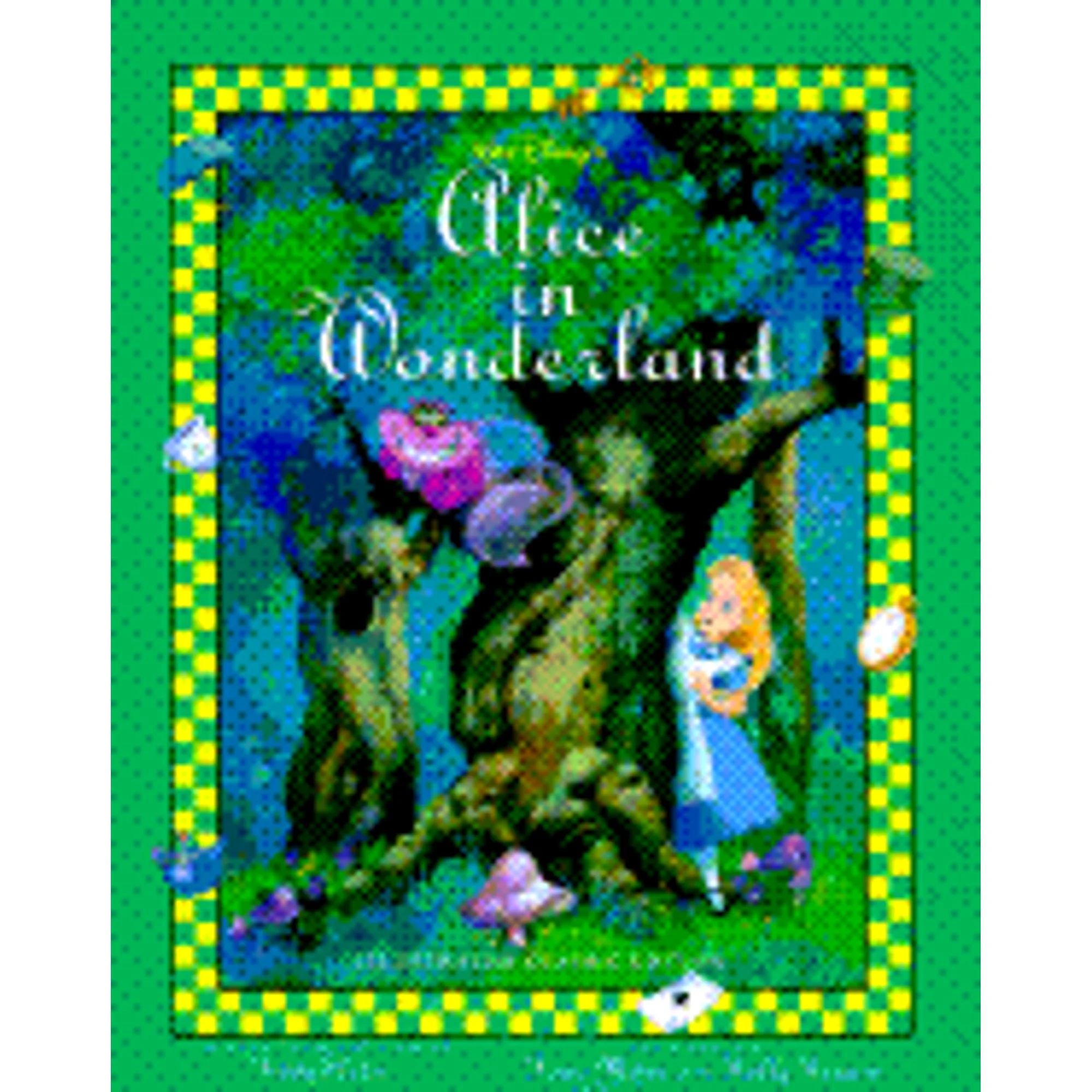 Pre-Owned Walt Disney's Alice in Wonderland (Hardcover 9780786830343) by Teddy Slater, Francese Mateu, Holly Hannon