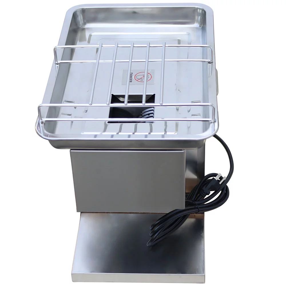 TECHTONGDA Qx Meat Cutter Machine Stainless Steel Meat Slicer 4MM Blade 250Kg/Hour