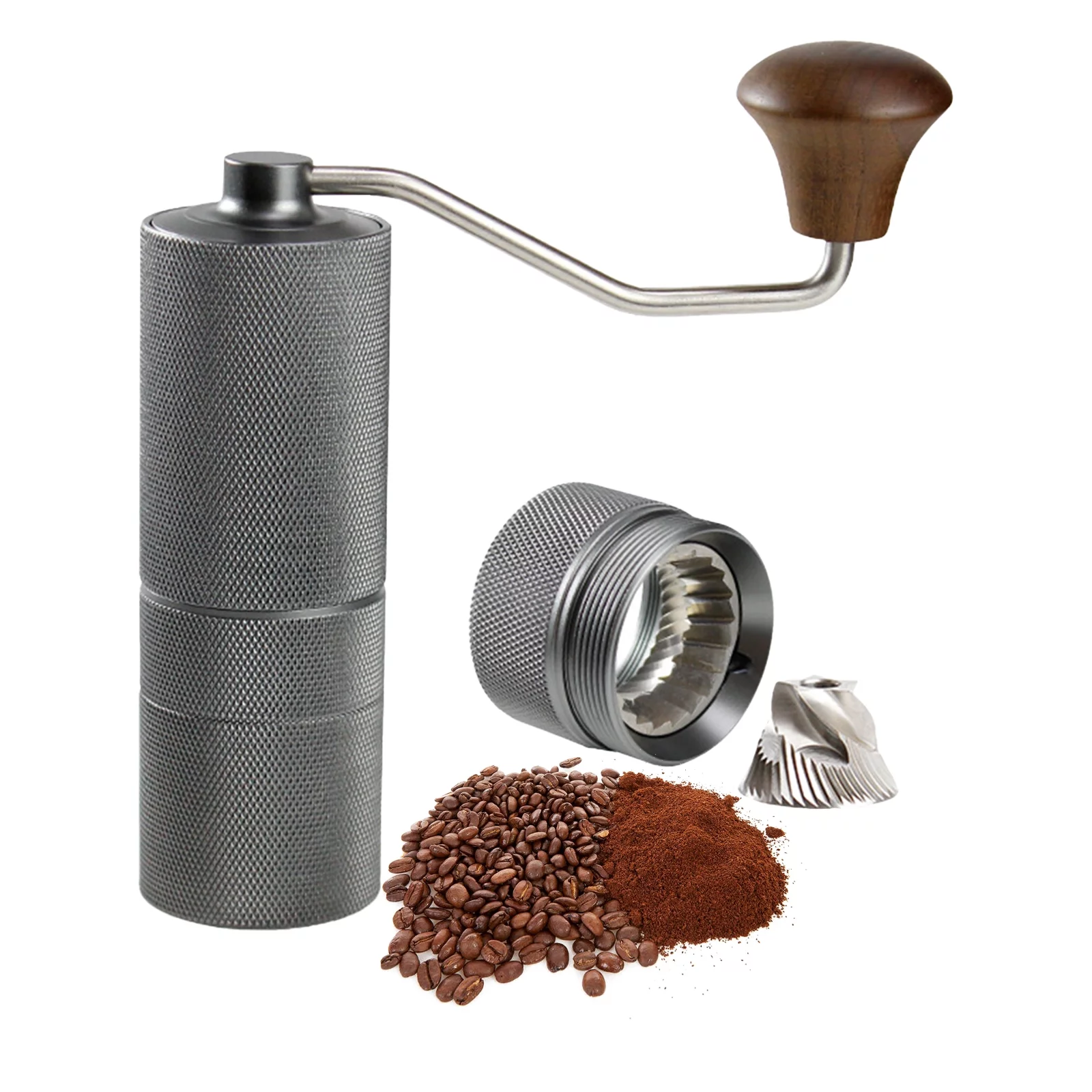 Portable Hand Coffee Grinder for Home - Coffee Bean Grinder with Pentagonal Grinding Core for Freshly Ground Coffee Appliances