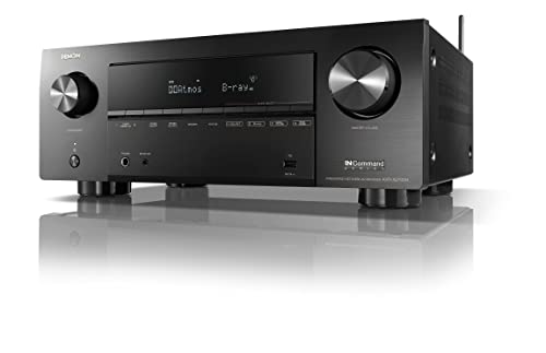 Denon AVR-X2700H 8K Ultra HD 7.2 Channel (95 Watt X 7) AV Receiver - Built for Gaming, Music Streaming, 3D Audio & Video, Alexa + HEOS