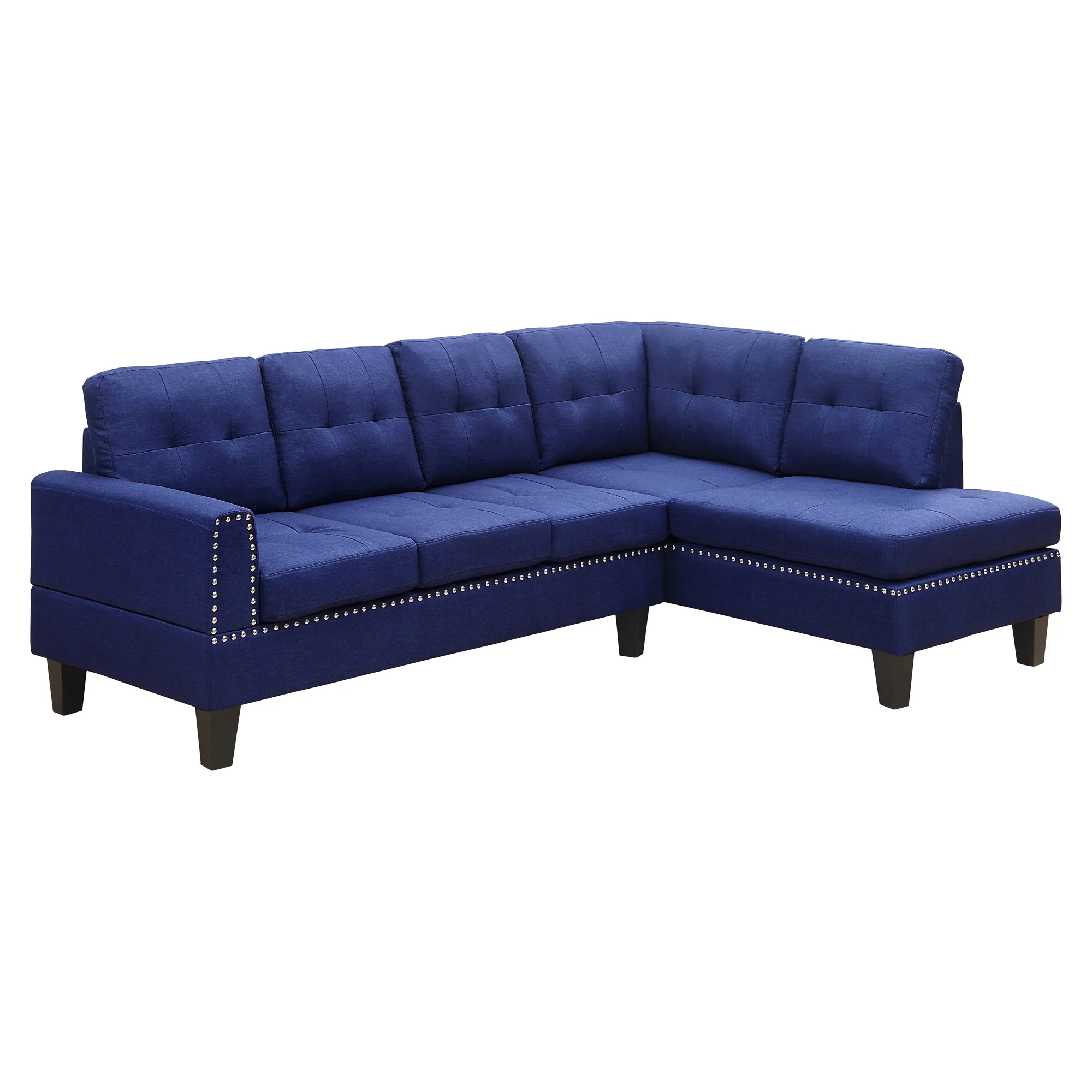 ACME Jeimmur Sectional Sofa in Blue