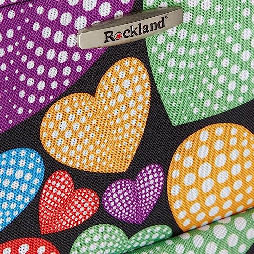 Rockland Jungle Softside Upright Luggage Set, Expandable, Owl, 4-Piece (14/29/24/28)