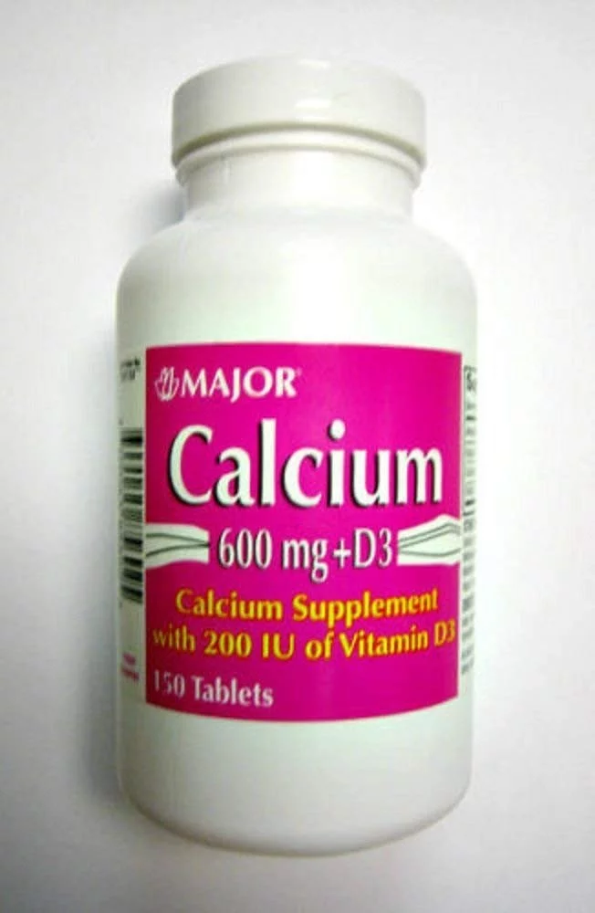 Calcium with Vitamin D Tablets, 600mg-200u, 150ct 5 Pack
