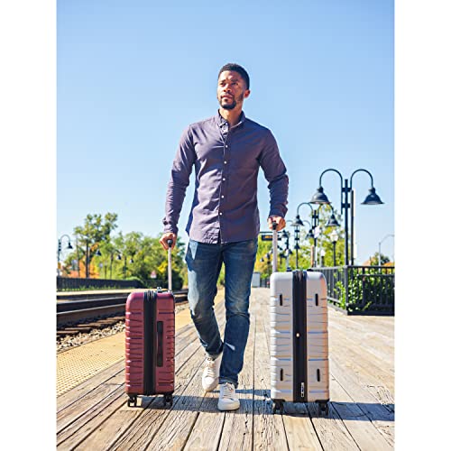 Samsonite Evolve SE Hardside Expandable Luggage with Double Spinner Wheels, Bass Black, Carry-on