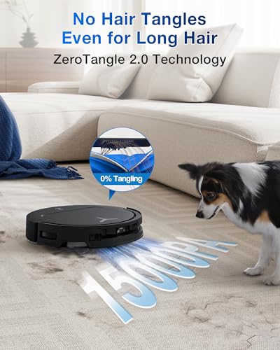 ECOVACS DEEBOT T50 MAX PRO Omni Robot Vacuum and Mop, 18,500Pa Suction, 18mm Auto-Lift, ZeroTangle &TruEdge 2.0, AIVI 3.0 Obstacle Avoidance, Auto Hot Water Mop Wash/Dry/Refill, Self-Emptying