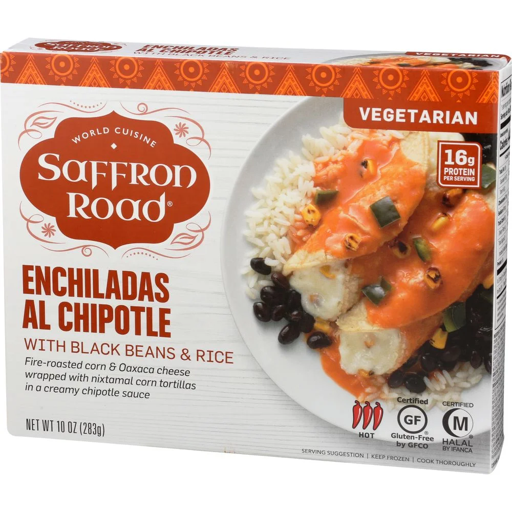 Saffron Road Chipotle Al Enchiladas, 10 Ounce -- 8 per case.