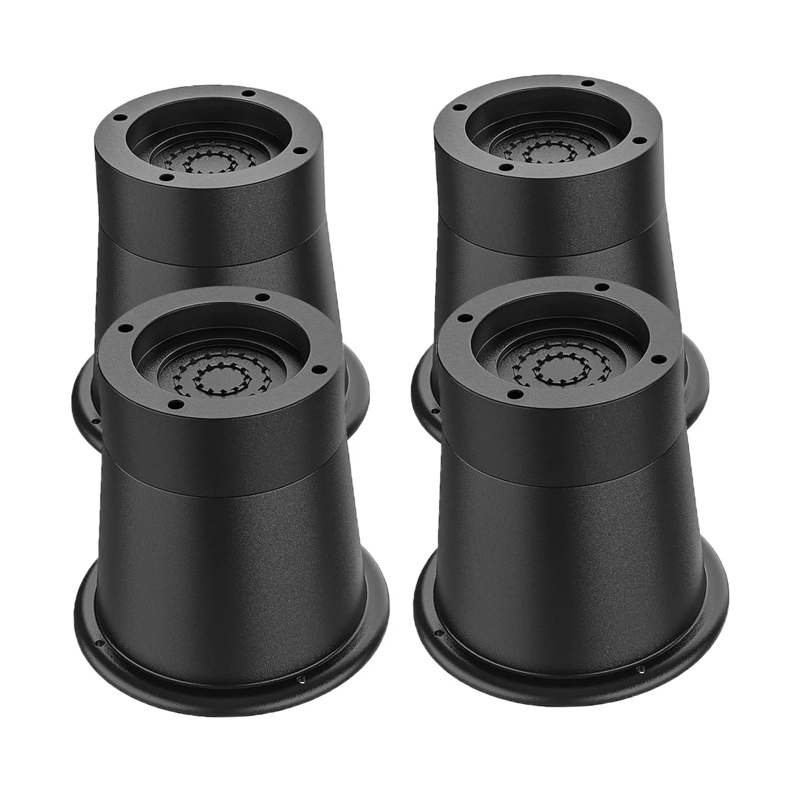 CUTICATE 4 Pieces Anti Vibration Pads Washing Machine Foot Pads Rubber Protector Pad Floor Protection Non Skid for Home Furniture Sofa