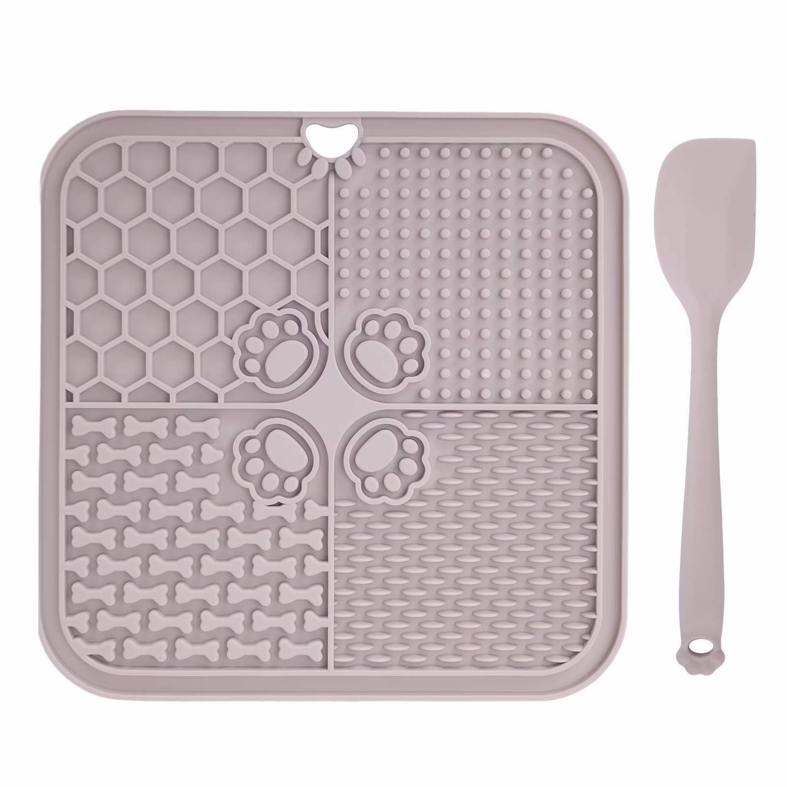 Food grade pet supplies silicone cat and dog licking mat slow food mat pet suction cup licking mat slow food mat