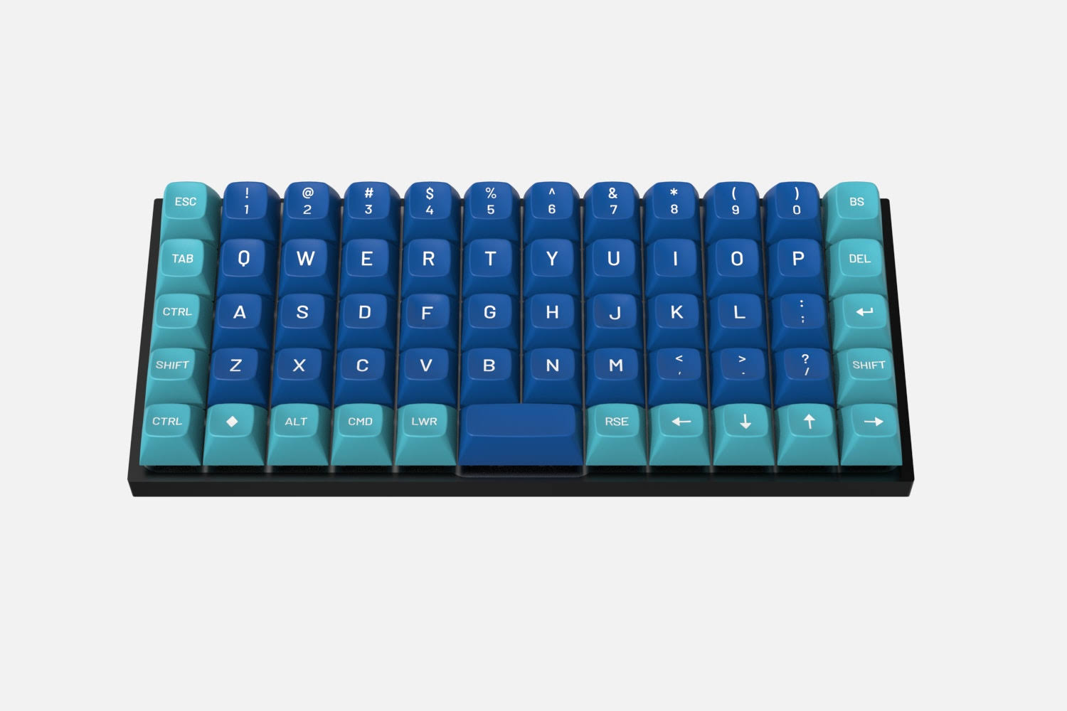 Drop MT3 Dasher Keycap Set - Base Kit in Blue