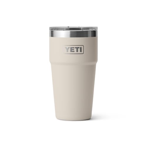YETI Rambler 20 oz Stackable Tumbler, Stainless Steel, Vacuum Insulated with MagSlider Lid
