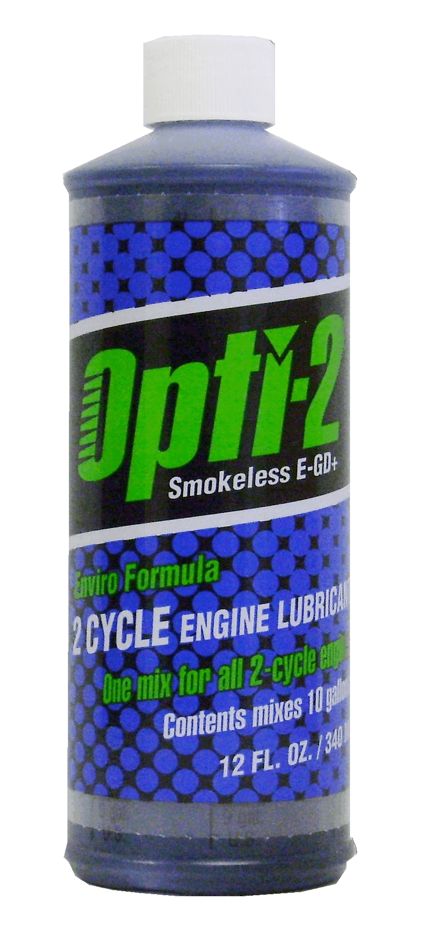 Opti-2 [opt][21212x12] 13oz Enviro Formula 2-cycle Lubricant Smokeless Egd 12 Pk