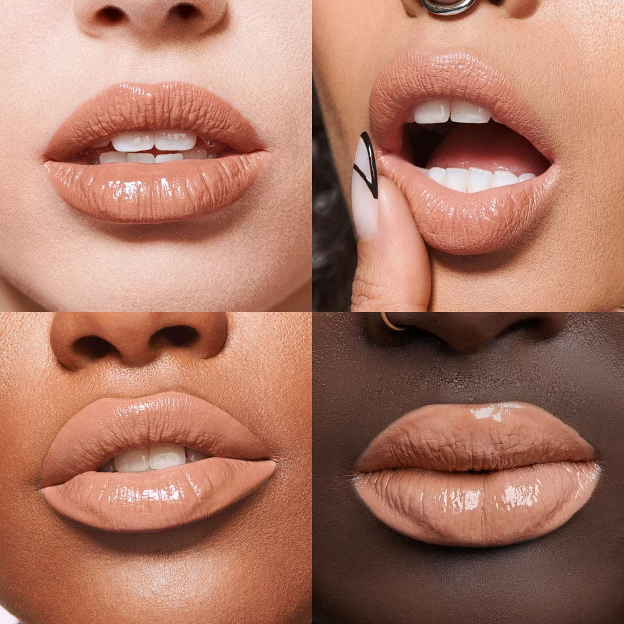 Urban Decay Vice Lip Bond Glossy Longwear Liquid Lipstick - Safe Word - sandy nude - 0.2 oz/6 mL