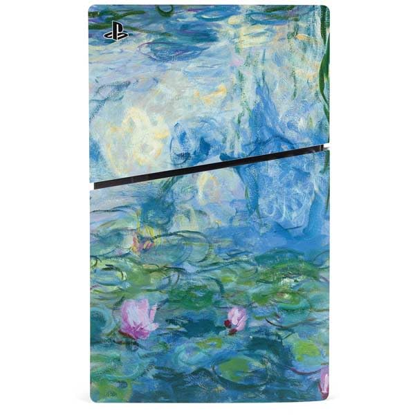 Skinit Decal Gaming Skin Compatible with PS5 Slim Disk Console - Officially Licensed Green Wheat Fields by Vincent Van Gogh Design