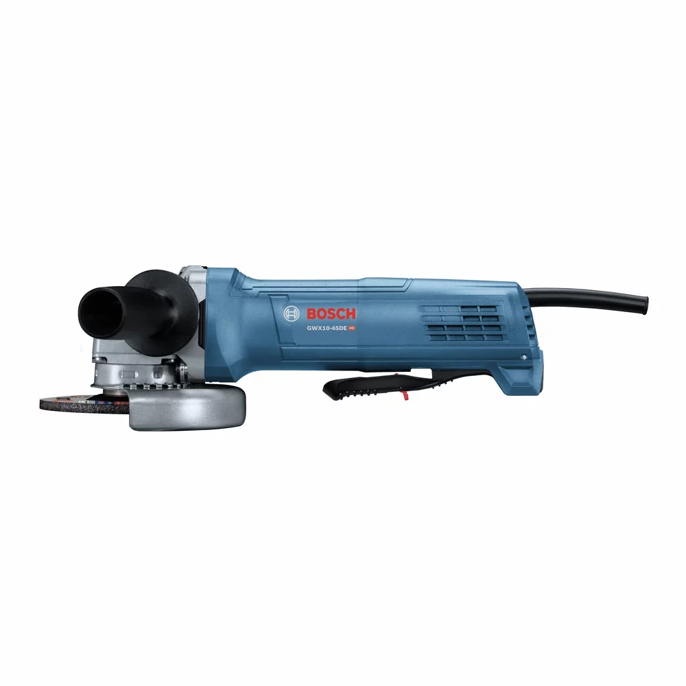 Restored Bosch GWX10-45DE-RT X-LOCK 4-1/2 in. Ergonomic Angle Grinder with No Lock-On Paddle Switch (Refurbished)