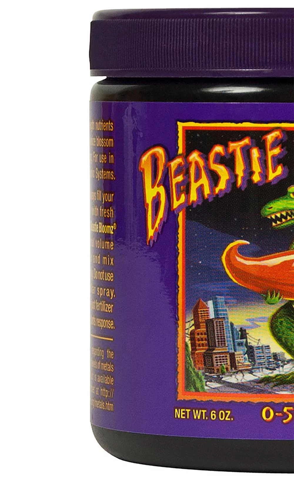 FoxFarm Beastie Bloomz 6 oz Blossom Builder Plant Nutrients Fertilizer | FX14103