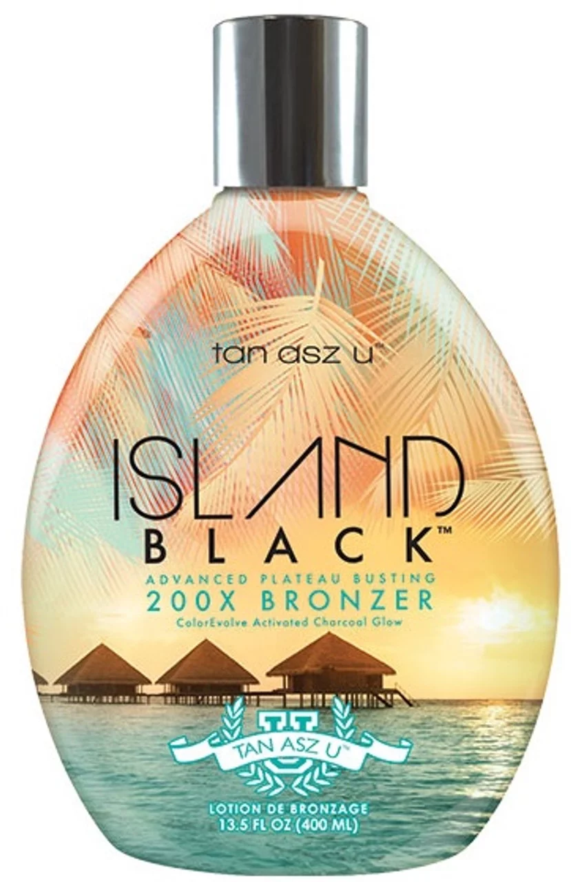 Tan Asz U ISLAND BLACK 200X Plateau Busting Bronzer - 13.5 oz.
