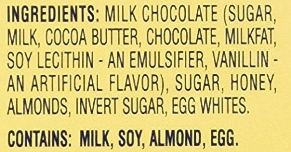 toblerone ( 2 pack )6-3.52oz ( 12 total bars ) of each of swiss milk chocolate with honey & almond nougat