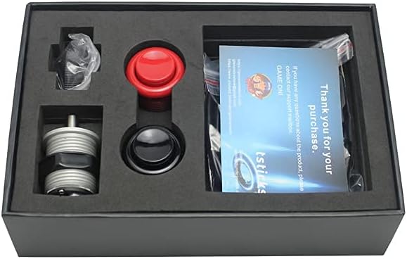 ThunderStick GRS Push & Pull Arcade Spinner, Black