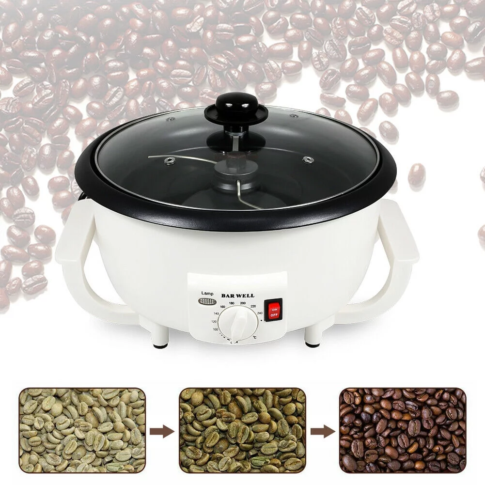 SHANNA Electric Coffee Bean Roasting Baking Machine Coffee Roaster 750g 1200W Household Coffee Roaster