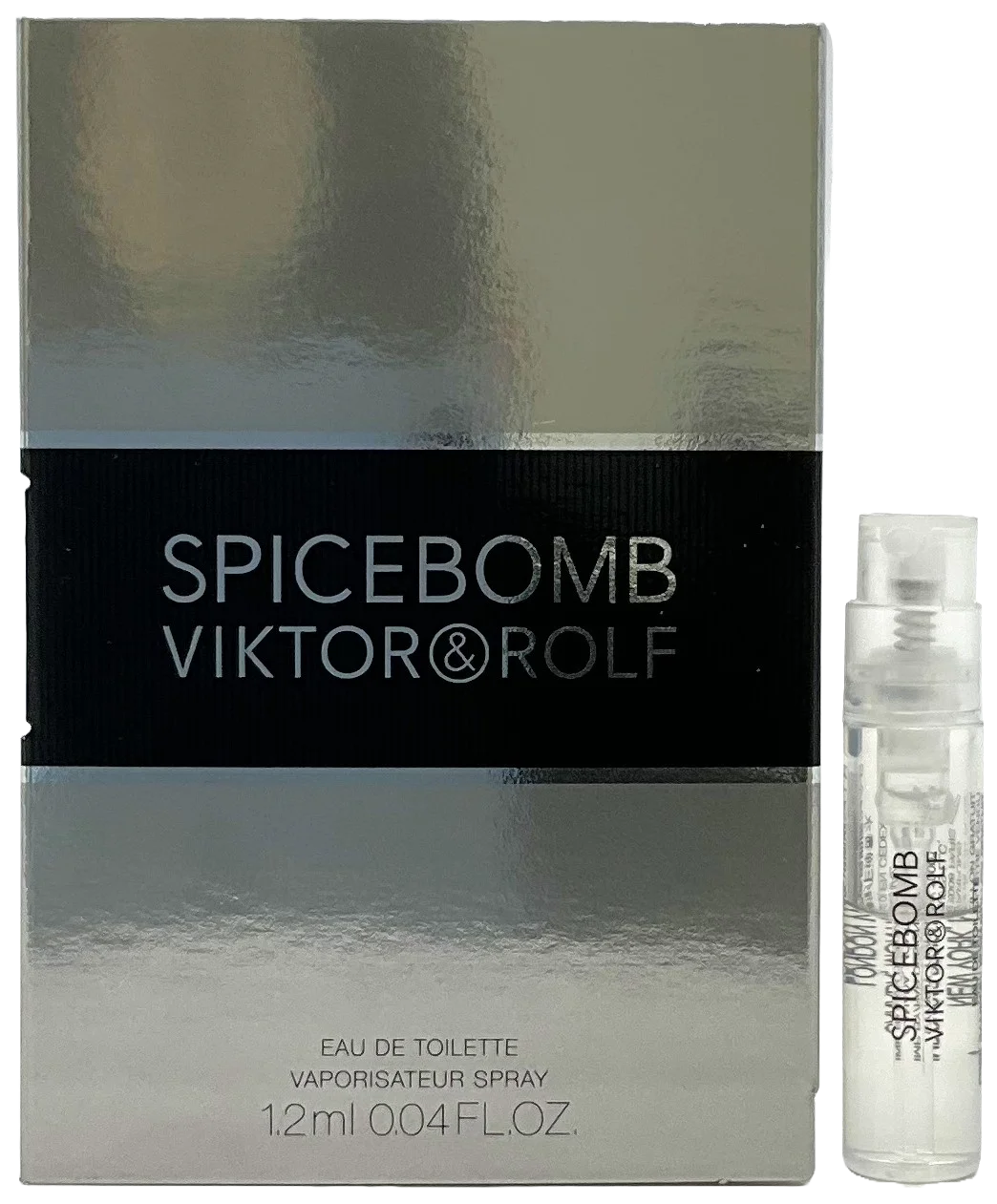 Spicebomb by Viktor & Rolf for Men 0.04 oz Eau de Toilette Vial Spray - PACK OF 12