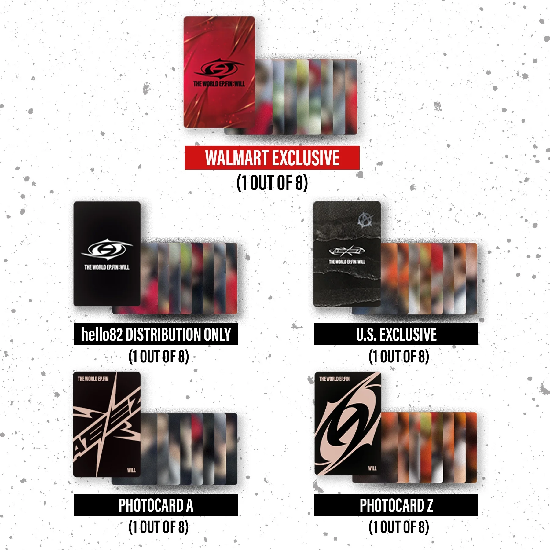 ATEEZ - THE WORLD EP.FIN : WILL (A ver.) Walmart Exclusive K-Pop CD