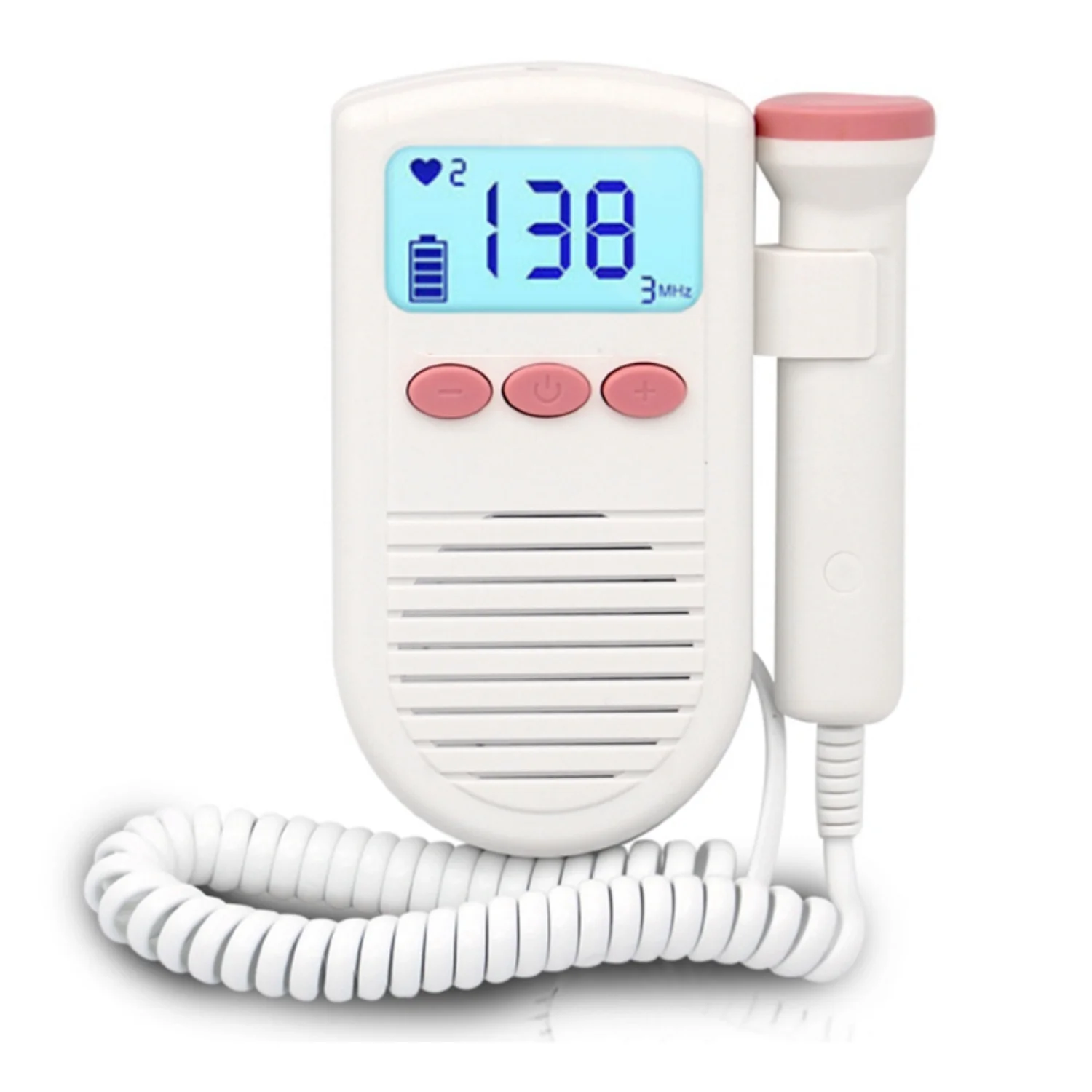 Baby Heartbeat Monitor Expectant Mothers Fetal Heart Rate Monitoring Belt Pregnant Band Portable for Pregnancy