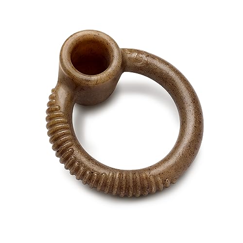 Benebone Peppermint Ring – Limited Edition Holiday Flavor, Durable Chew Toy for Aggressive Chewers, Made in USA, Large