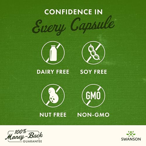Swanson Apigenin Supplement, 50mg capsules (90 count), Helps Promote Sleep, Stress Relief & Overall Men's Health (Packaging May Vary)
