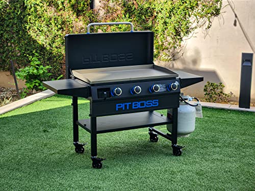 Pit Boss 10960 2-Burner Tabletop Griddle, Black