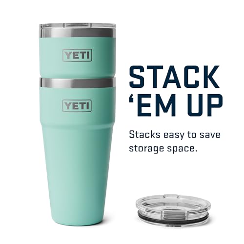 YETI Rambler 30 oz Stackable Tumbler, Stainless Steel, Vacuum Insulated with MagSlider Lid