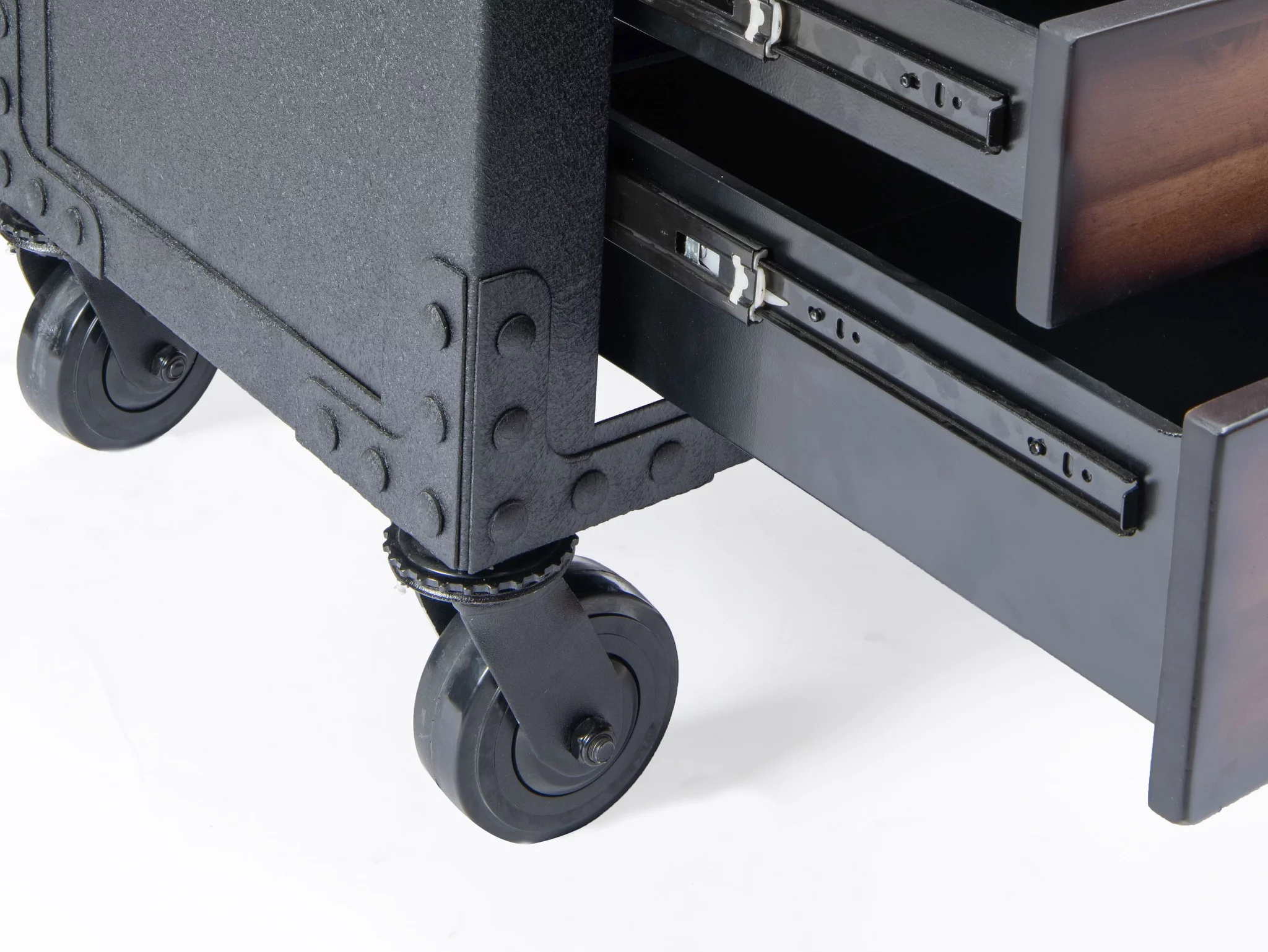 DuraMax 48 in. 5-Drawers Rolling Tool Chest with Wood Top