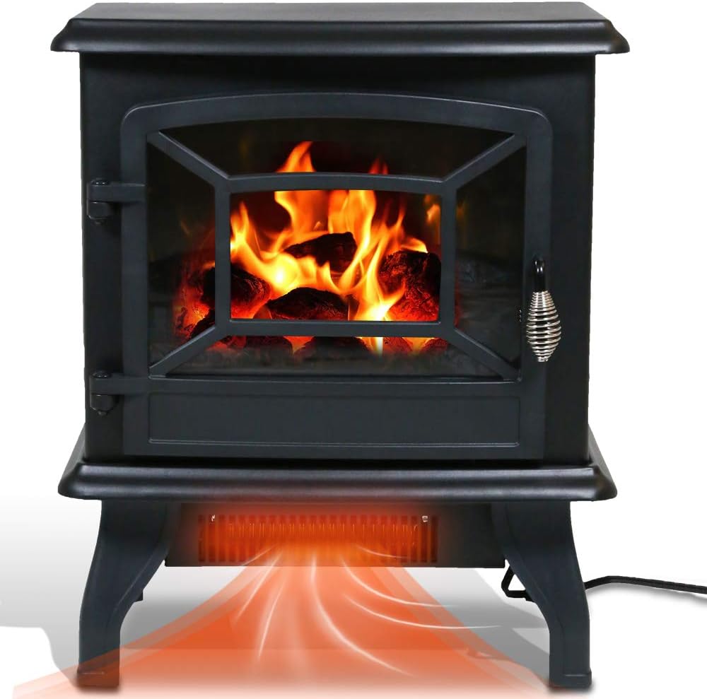 Electric Fireplace Heater, 20