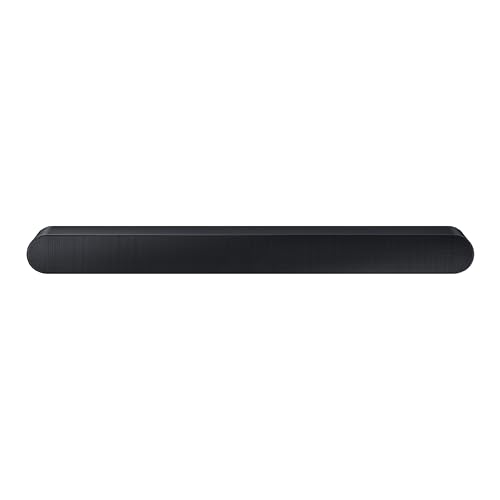 SAMSUNG HW-S50B/ZA 3.0ch All-in-One Soundbar w/Dolby 5.1, DTS Virtual:X, Q Symphony, Built in Center Speaker, Adaptive Sound Lite, Bluetooth Multi Connection, 2022 Black
