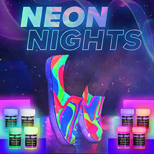 neon nights Glow in the Dark Paint