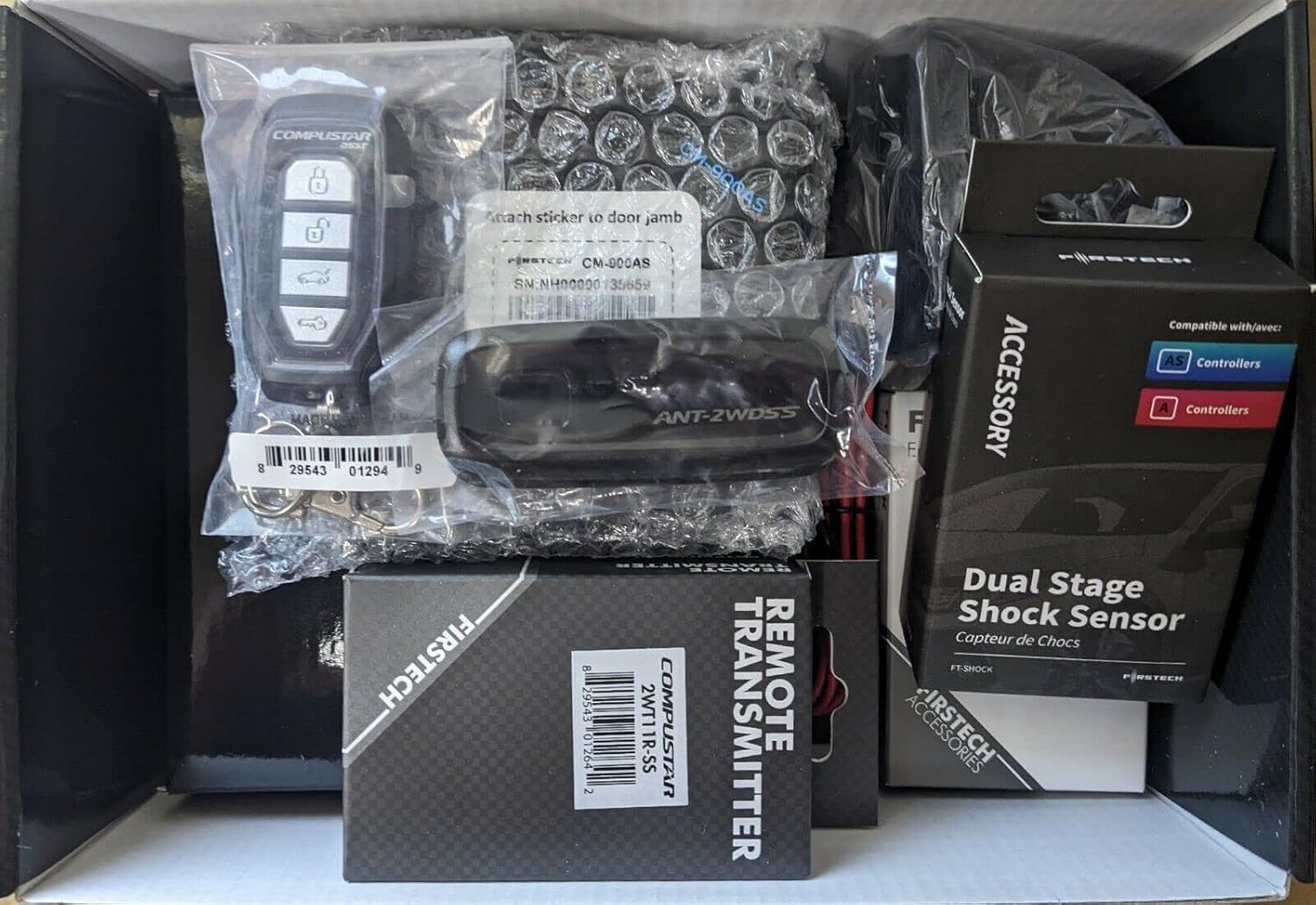 Compustar CS9900-AS 2 Way LCD Remote Start and Alarm System with 3 Mile Range CS9900AS