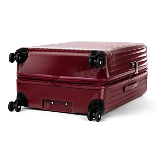 Travelpro Maxlite Air Hardside Expandable Carry on Luggage, 8 Spinner Wheels, Lightweight Hard Shell Polycarbonate Suitcase, Shadow Grey, Carry On 21-Inch