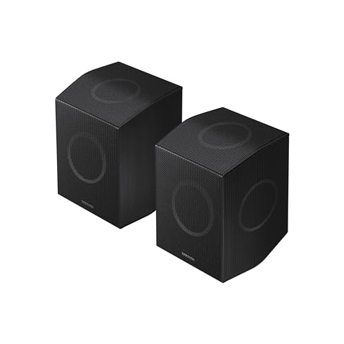 SAMSUNG Q990D 11.1.4ch Soundbar w/Wireless Dolby Atmos Audio, Rear Speaker Included, Q-Symphony, SpaceFit Sound Pro, Adaptive Sound, Game Mode Pro with Alexa Built-in, HW-Q990D/ZA