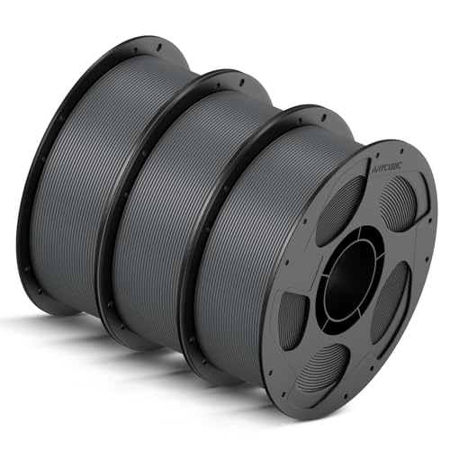 ANYCUBIC High Speed 3D Printer Filament 1.75mm Bundle, Rapid PLA Filament with High Prints Quality, Dimensional Accuracy +/- 0.02mm, Print with Most FDM 3D Printers, 1KG Spool, 2KG Blue + Bright Red