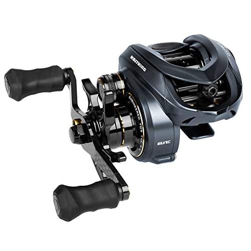KastKing Kestrel Elite Baitcasting Fishing Reel, Magnesium Frame Finesse Baitcaster Lightest at only 4.4 Ounces, Easily Cast Lures Down to 1/32 oz, 11+1 Double Shielded BB, 8.4:1 High Speed Gear Ratio