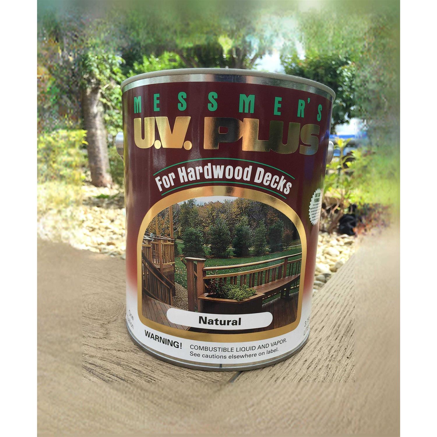 Messmer’s MH-500 1 Gallon Natural Hardwood UV Plus