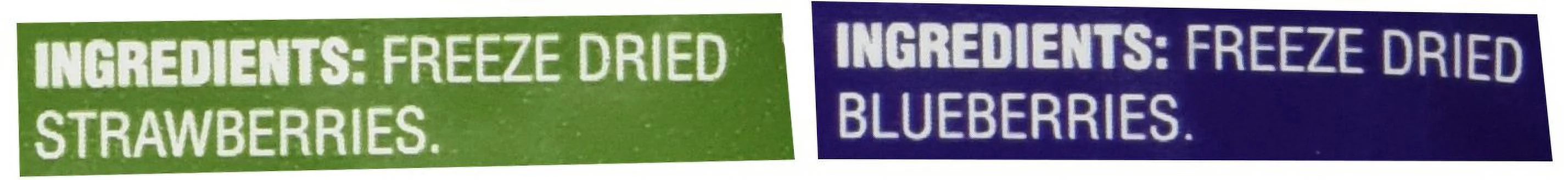 Freeze Dried Fruit Variety Pack (Blueberry, Strawberry)