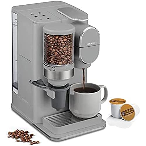 Cuisinart DGB-2 Grind and Brew Single-Serve Coffeemaker Bundle with 1 YR CPS Enhanced Protection Pack