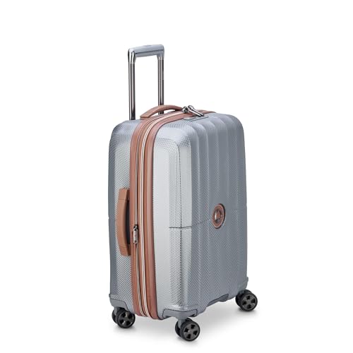 DELSEY PARIS Carrousel Hardside Expandable Luggage with Spinner Wheels, Navy, Carry-on 21 Inch
