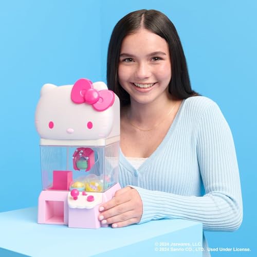 Jazwares Hello Kitty and Friends, 12” Claw Machine with 8 Collectible Mini Figures - Officially Licensed Sanrio Product from (Amazon Exclusive)