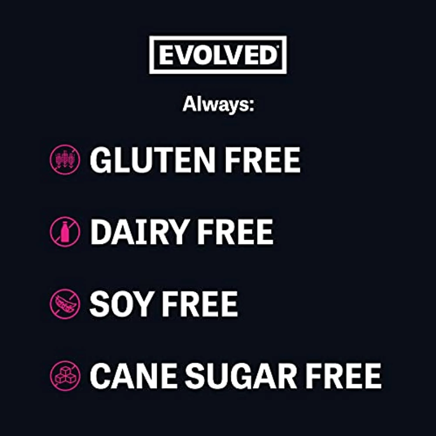 Evolved Chocolate Signature Dark Chocolate Bars, 2.5-Oz. (Count Of 8)